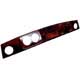 TDB MINI FACE AU VOLANT 2 COMPTEURS (BOIS/RONCE DE NOYER) CERCLAGE CHROME
