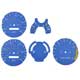 DASH DIAL KIT BLUE 1988 ON