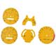 DASH DIAL KIT YELLOW 1988 ON