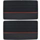 DOOR PANEL 1990-1995 (BLACK/RED COOPER) LIGHTNING