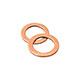 RONDELLES/JOINTS (CUIVRE) RACCORD BANJO MONTEE D'HUILE AUSTIN-HEALEY