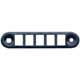 PORTE-INTERRUPTEURS MINI 1992-2000 (5 INTER/TROU EN D) NOIR