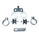 KIT DE MONTAGE SILENCIEUX MANIFLOW SORTIE CENTRALE (48mm)