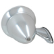 RETROVISEUR EXTERIEUR OBUS (UNIVERSEL) ALU BROSSE (PLAT)