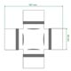 DRIVESHAFT RUBBER COUPLING KIT SINGLE
