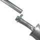 EXHAUST SYSTEM WITH TWIN BOX FOR SALOON