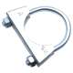 COLLIER D'ECHAPPEMENT EN "U" 52 mm