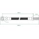  DURITE/FLEXIBLE D'EMBRAYAGE (CAOUTCHOUC) MINI 1982-2000 (VERTO)