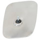 RETROVISEUR DE BRAS T1 "RECTANGULAIRE LARGE" INOX (CONVEXE)