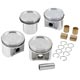 PISTON SERIE-A 1275cc (DISH 6cc) "OMEGA" FORGE (FLOTTANT) STD 