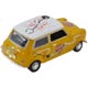 MINIATURE MINI (1/43eme) EVENEMENT "JUST DIVORCED" (JAUNE) OXFORD