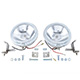 PHARES ADD 140MM INOX (ANTI-BROUILLARD)+PATTES INOX (ANGEL EYES)