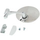 RETROVISEUR "PINCE" FIN (ROND) PLAT