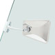 RETROVISEUR "PINCE" FIN (TRAPEZOIDALE) PLAT