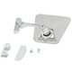 RETROVISEUR "PINCE" FIN (TRAPEZOIDALE) CONVEXE