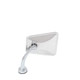 RETROVISEUR D'AILE (BRAS COURBE) TRAPEZOIDALE (PLAT)