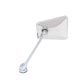 BRAS INCLINE MOYEN S18 RETROVISEUR TRAPEZE (CONVEXE)