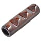 MANCHON DE FREIN A MAIN MINI/TR2-TR3-TR4/SPITFIRE (BOIS/RONCE DE NOYER)