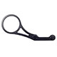 PORTE-GOBELET SIMPLE ALUMINIUM (NOIR)