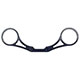 PORTE-GOBELET DOUBLE ALUMINIUM (NOIR)