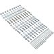ASSORTIMENT VISSERIE BSF (250 PIECES)