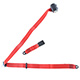CEINTURE ARRIERE (3 POINTS) AVEC ENROULEUR (ROUGE)