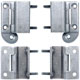 CHARNIERE DE PORTE MINI 1969-2000 (ADAPTABLE) LES 4
