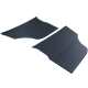  PACK GARNITURES INTERIEURES MINI  (NOIR)  1973-2000 (8 COTES)