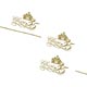 KIT AUTOCOLLANTS MINI "35eme ANNIVERSAIRE" 1994 (GOLD)