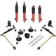 KIT SUSPENSION MINI (SPORT/GEOMETRIE) KAYABA REGLABLE +HILO (NOIR)