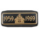 BADGE DE CENTRE DE VOLANT MINI "1959-1989" 30eme ANNIVERSAIRE