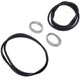 JOINT DE PARE-BRISE MINI  + LUNETTE ARRIERE + JONCS CHROMES 1991-2000