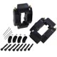 ETRIER DE FREIN MINI 84 (4 PISTONS) ALU (VENTILE) LA PAIRE (NOIR) LA PAIRE