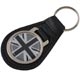 PORTE-CLEFS "UNION JACK" NOIR/GRIS
