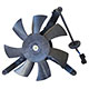 RADIATOR ELECTRIC FAN ASSY LAST CARB/SINGLE POINT INJ ONLY