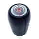 POMMEAU DE LEVIER DE VITESSES MINI CUIR + BADGE "BMC"