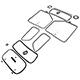  KIT REMONTAGE APRES PEINTURE MINI 1969-1976