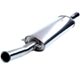 STAINLESS STEEL CENTRE EXIT LARGE BORE REAR SILENCER