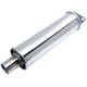 RACCORD CATALYSEUR/SILENCIEUX MINI 44mm "RC40" + SILENCIEUX INTE (INOX)
