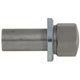 ECROU DE ROUE 0-3/8UNF (TRAVERSANT) 14mm/28mm (INOX) REVO/MAMBA