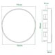 REVOLUTION CENTRE PLASTIC CAP 66,8MM CENTRE NEW5X12