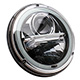 HEADLAMP (LED) CHROME (PAIR) LHD