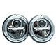 HEADLAMP (LED) CHROME (PAIR) LHD