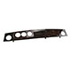 TDB MINI FACE AU VOLANT 3 COMPTEURS (BOIS/RDN) SANS CHROME