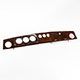 TDB MINI FACE AU VOLANT 3 COMPTEURS (BOIS/RDN) + 3 JAUGES (SANS CHROME)