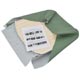 HOUSSE DE SIEGE MINI (VERT CLAIR) AVANT 1959-1967 (13 COTES) ASSISE