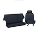 PACK DE HOUSSE DE SIEGE MINI 1970-1993 (REGLABLE+ APP TETE) MARINE