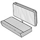 HOUSSE DE SIEGE MINI (FLECK) BANQUETTE ARR (BREAK) 1959-1967