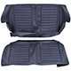 HOUSSE DE SIEGE MINI (BLEU NAVY) "CLUBMAN" BANQUETTE ARR 1969-1980
