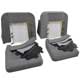  PACK DE HOUSSE DE SIEGE MINI 1982-1992 (GRIS FONCE)